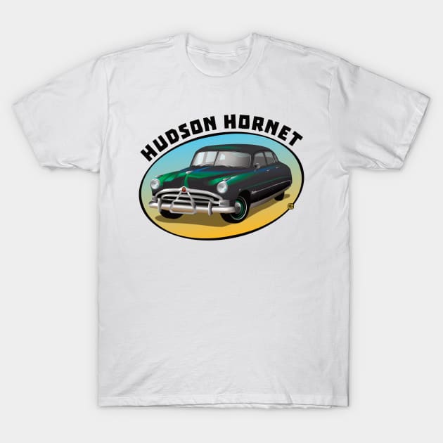 Hudson Hornet T-Shirt by Sue Cervenka